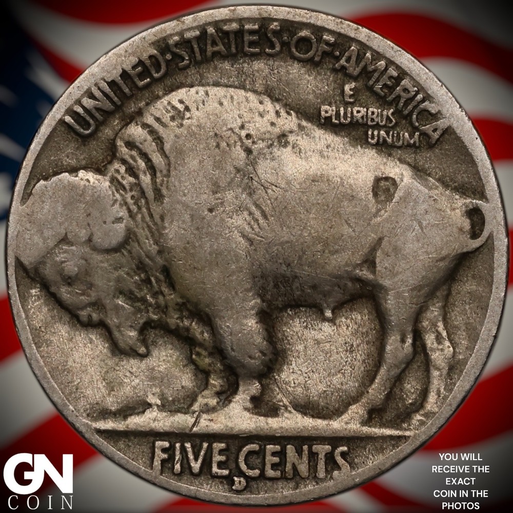 1914 D Buffalo Nickel A4741