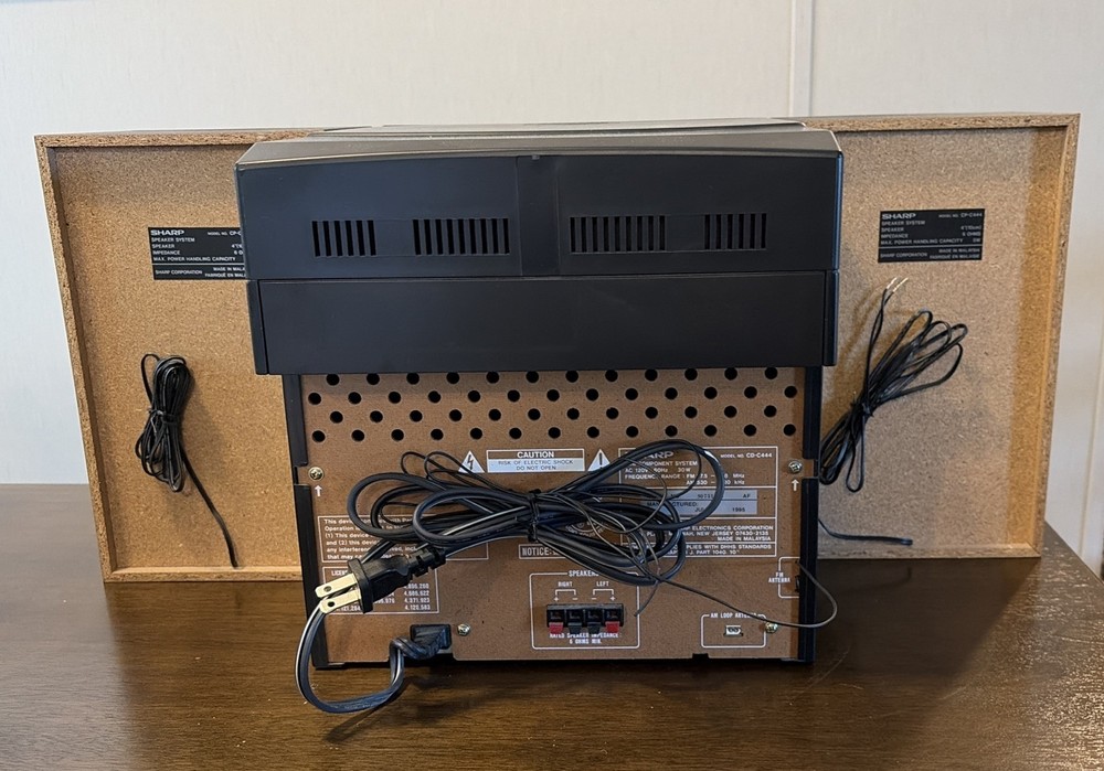 Sharp CD-C444 Stereo (tested) No Remote