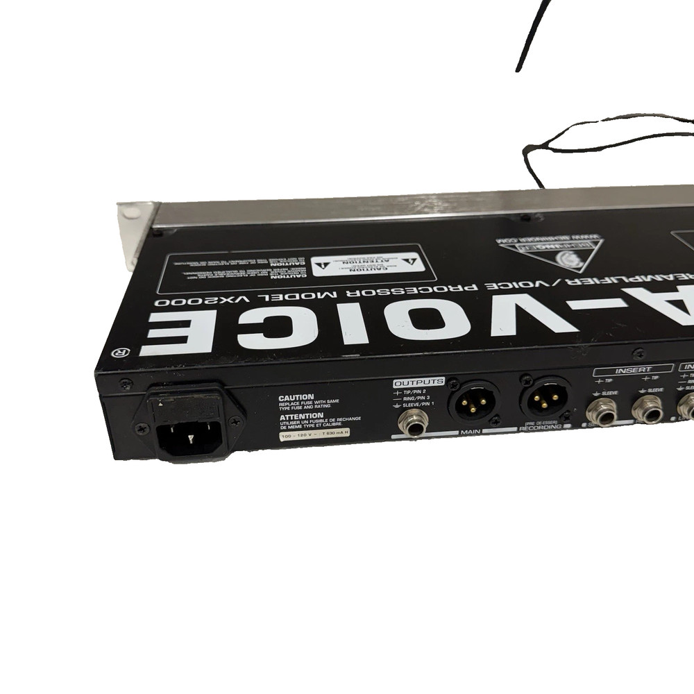 Behringer VX2000 Ultra-Voice Pro Mic Preamp / Voice Processor