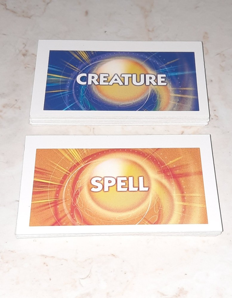 Monopoly Duel Masters Board Game Replacement Pieces CHANCE CARDS