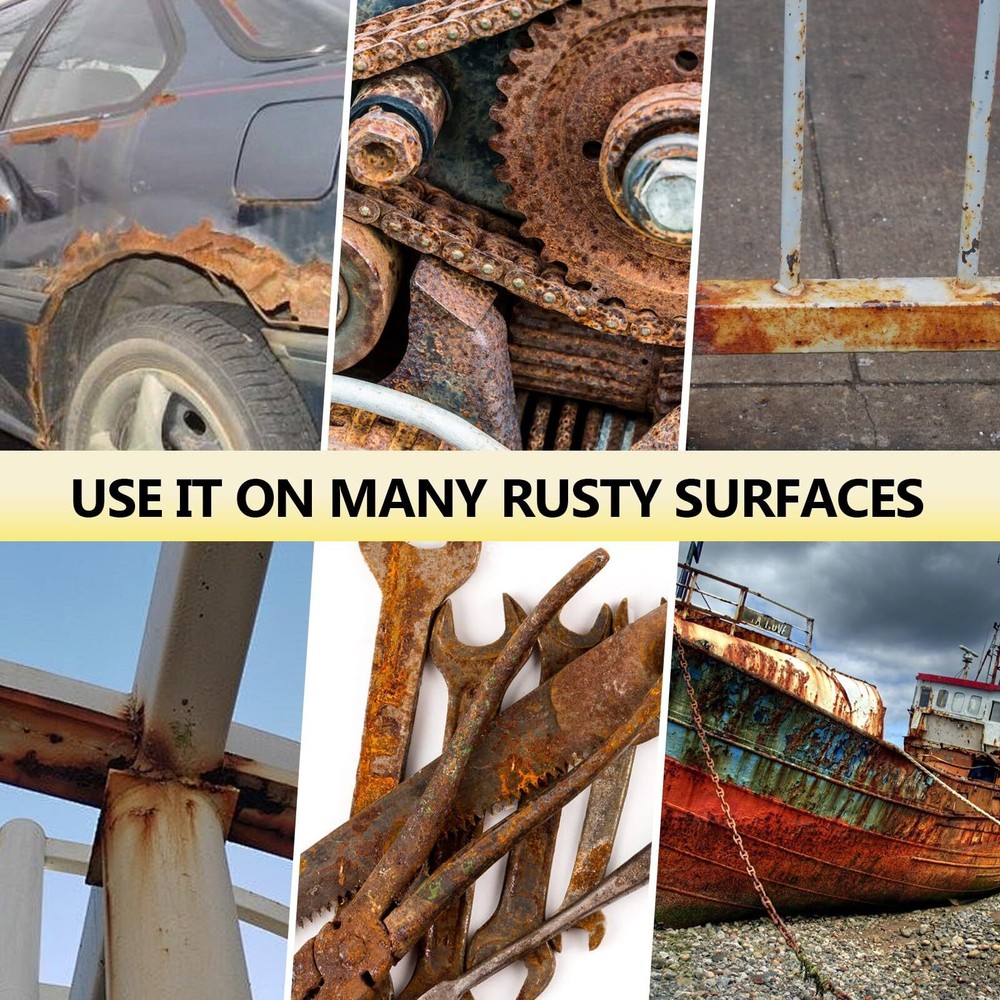 Rust Converter & Metal Primer 35 Floz - Heat Resistant Rust Preventative