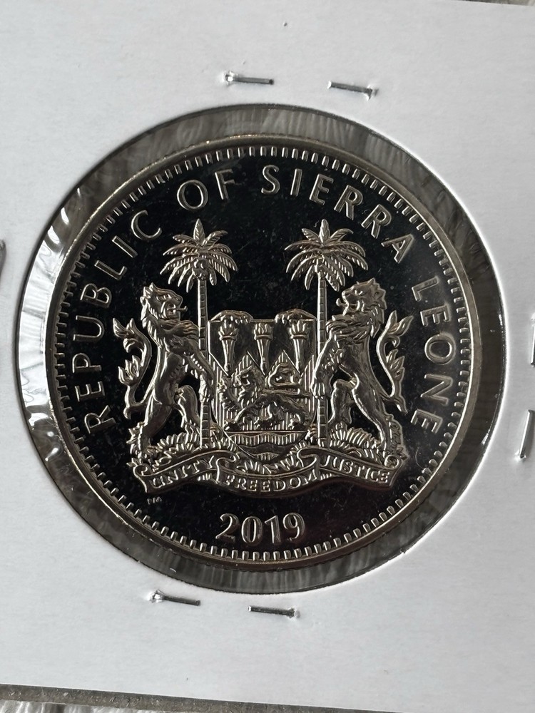 2019 Sierra Leone Elephant Cupronickel Coin