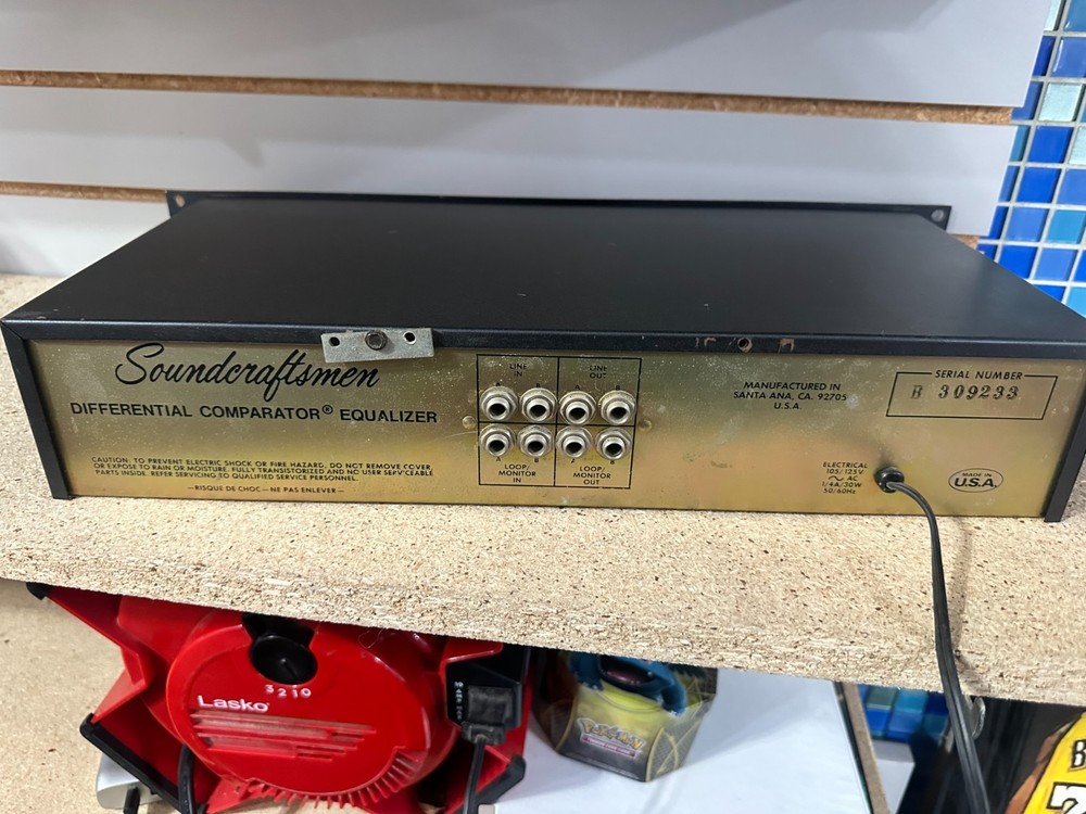 Soundcraftsmen DC2214 EQ EQUALIZER