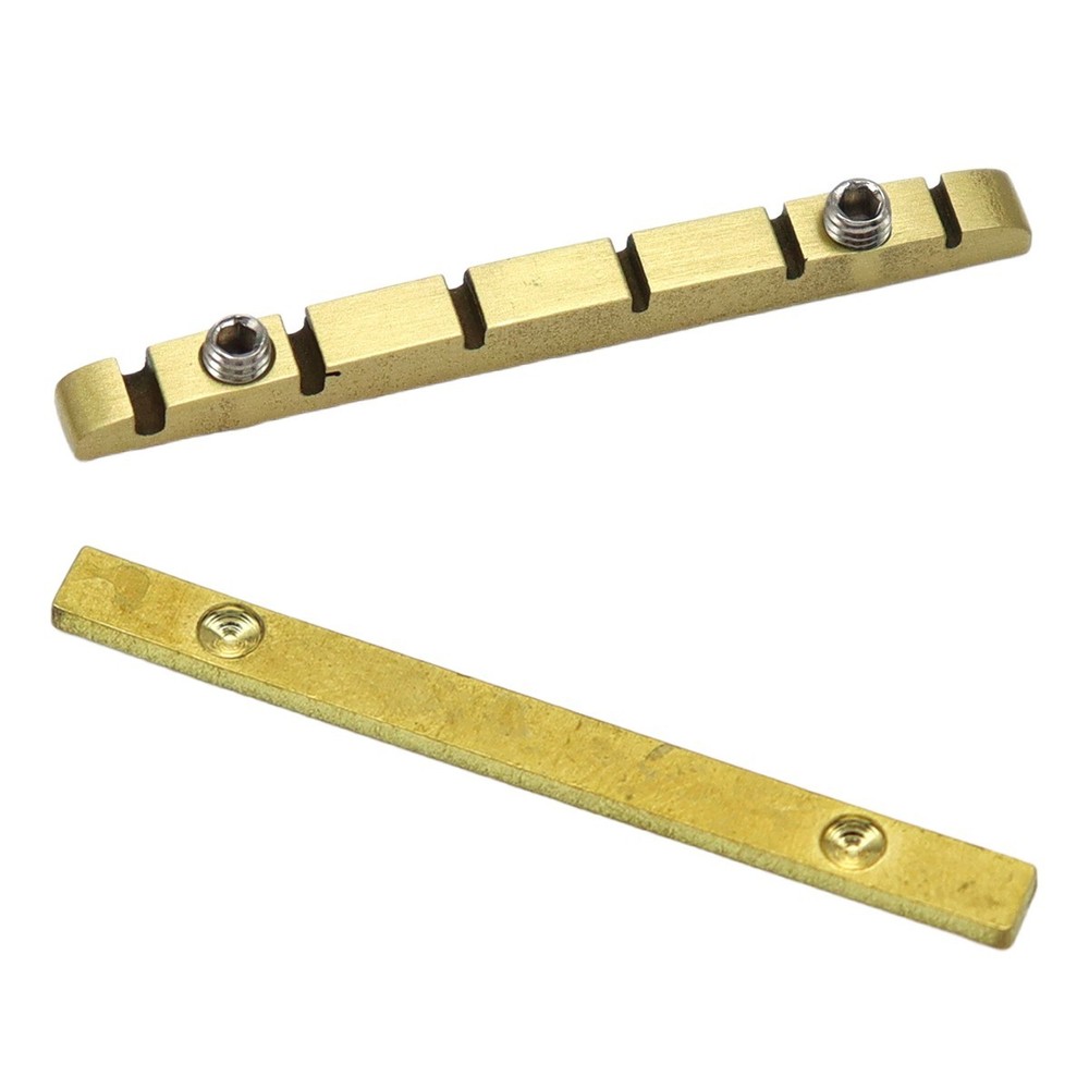 6 String Electric Guitar Nut 42mm Split Regulation Adjustable Height Brass Nut