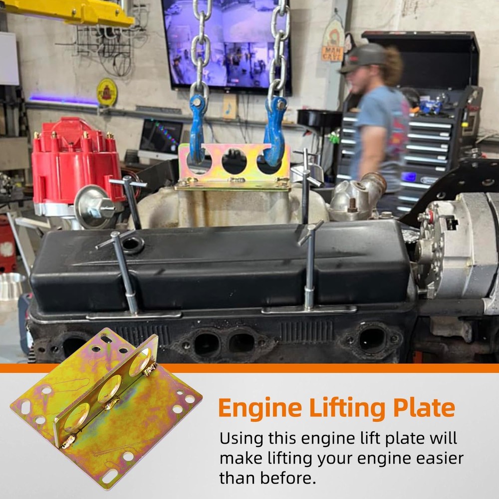 Engine Lifting Plate Bracket Motor Carb Carburetor...