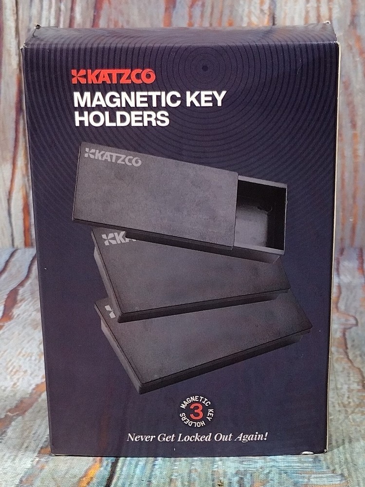 Katzco Magnetic Key Holders - 3 Pack - Brand New