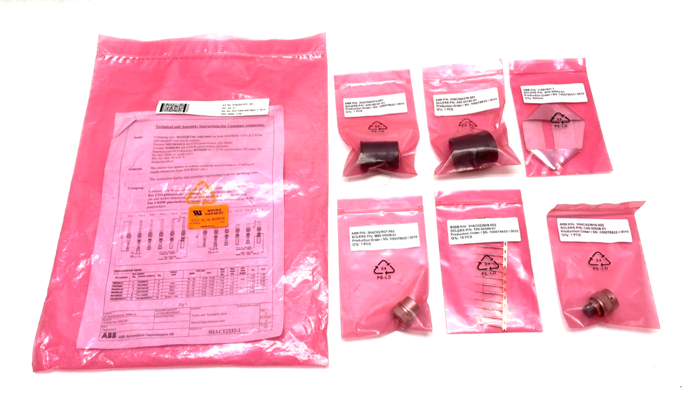 ABB 3HAC037070-001 Robot Connector Set R3.CP/CS