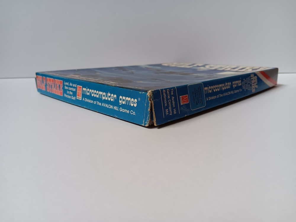 Commodore 64/128 Gulf Strike Computer Game Software Tested/Works Avalon Hill