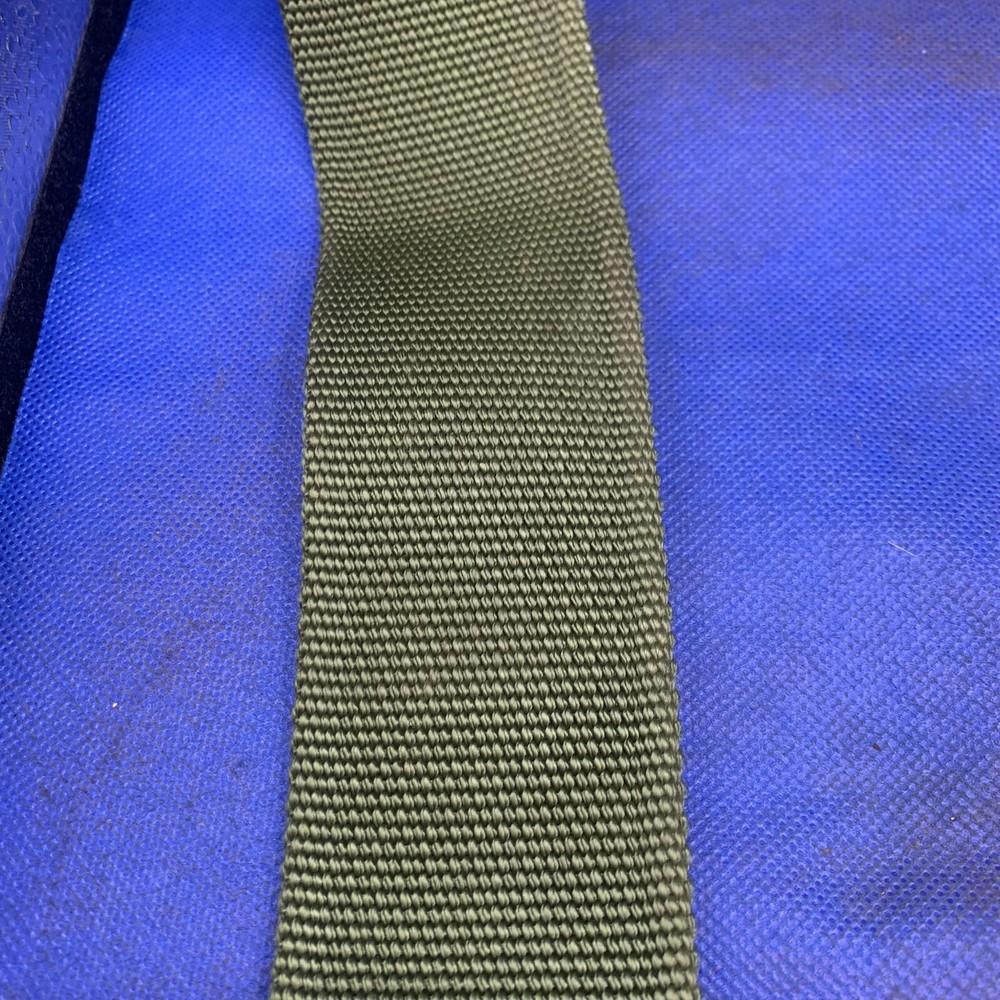 Genuine Webbing Belt British Army Issue Old Pattern Green - Max 46" Waist