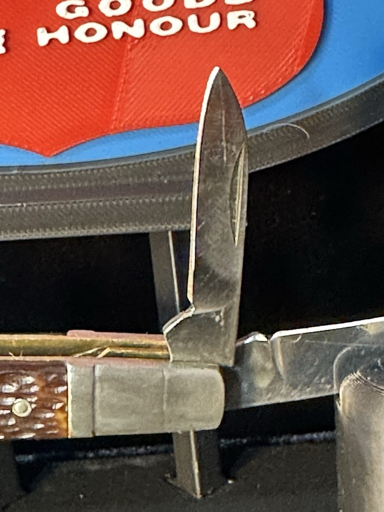 Vintage John Primble 5514 ⭐️ 4 Blade Congress With Etching