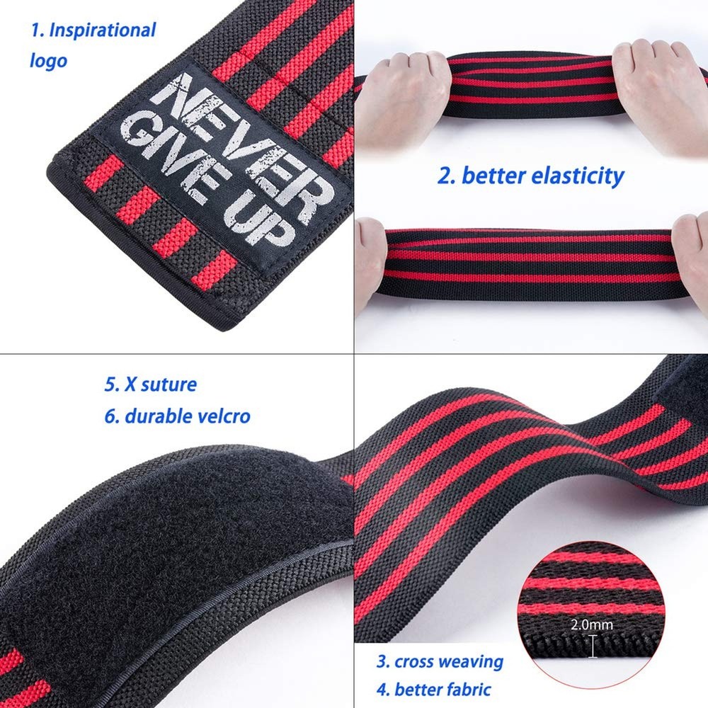 HYFAN Professional Elbow Wraps Elastic Straps Brace Support Protector for Wei...