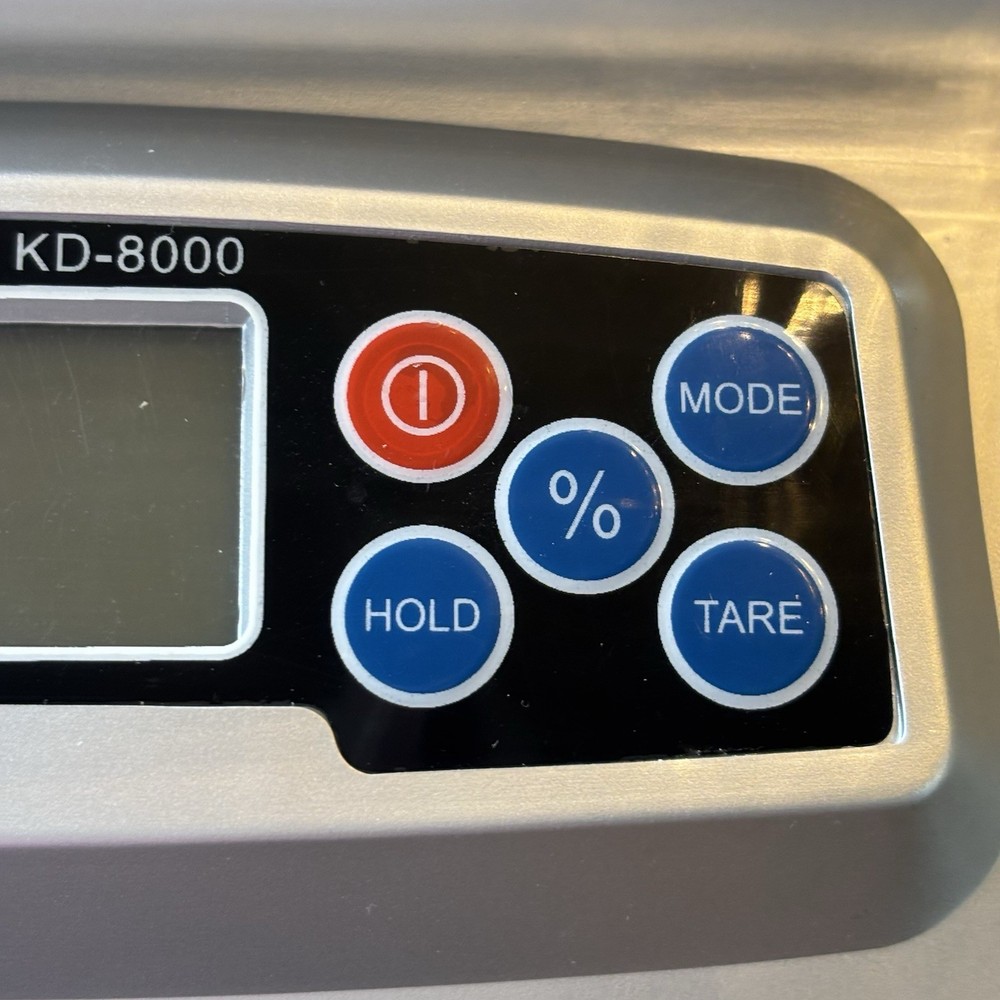 MyWeigh SCMKD8000 Baker's Math Kitchen Scale - Silver World No Plug