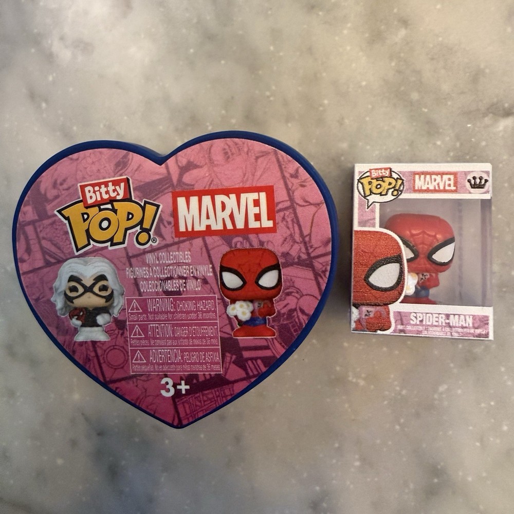 Funko Bitty Pop Valentines Marvel Spider Man: Spider Man