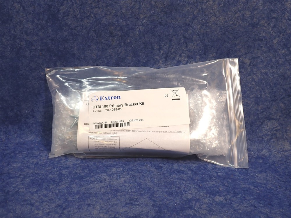 NEW Extron UTM 100 Primary Bracket Kit 70-1085-01 Under Table Mount (EC4)