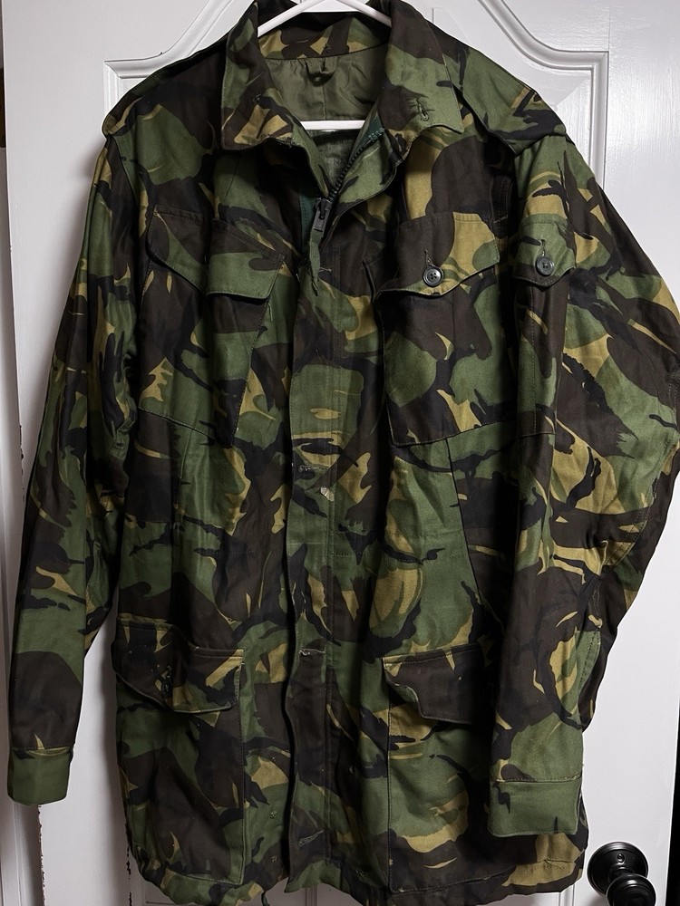 Vintage British Army 1968 Pattern DPM Combat Jacket Size 7 8090/9000