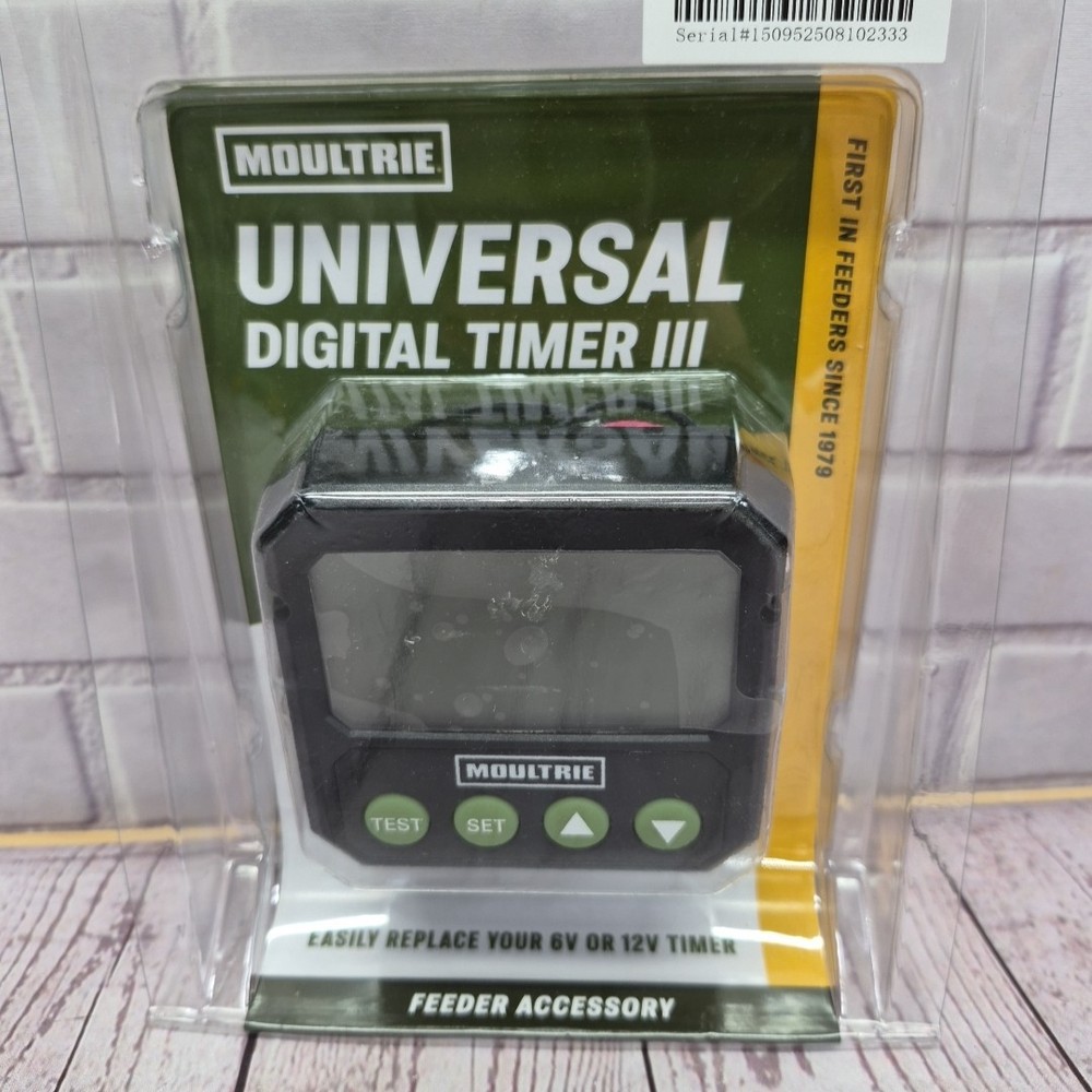 Moultrie Universal Digital Timer III - Deer Feeder Timer - Digital Timer System