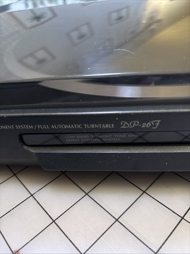 DENON DP-26F Full Automatic Turntable Record Player Unit Ready Tested Working