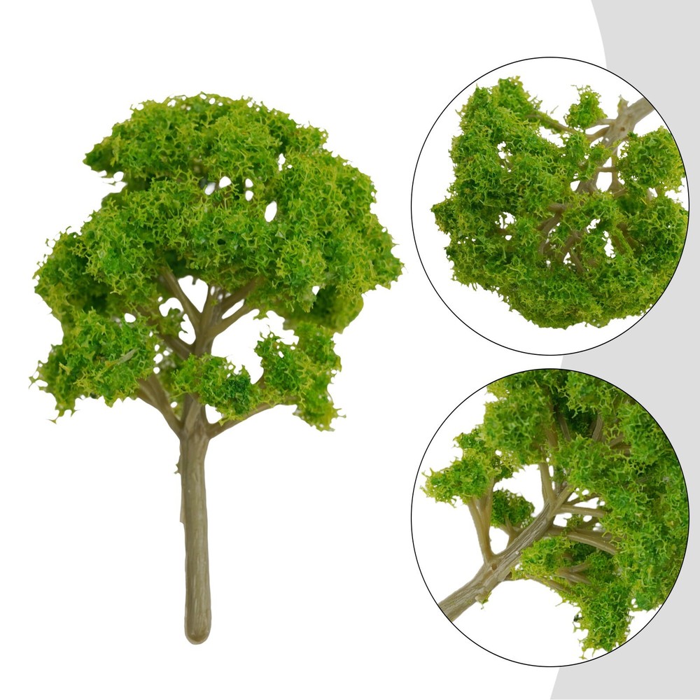 High Simulation Effect 9cm HO OO Scale Model Trees for Train Railroad Layout