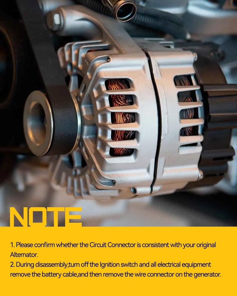 Alternator Replacement for 2002-2006 C RSX 13966N