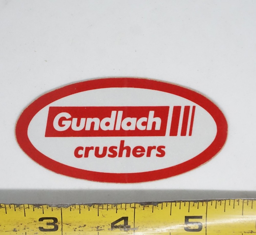 Gundlach Coal Sticker Crushers Mining Equipment Vintage