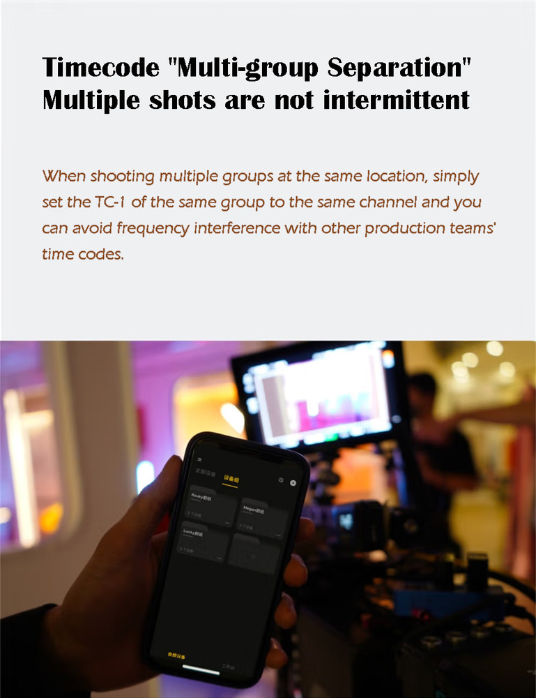 DEITY TC-1 Kit Wireless Timecode Box Generator Microphone Time Coder Recording