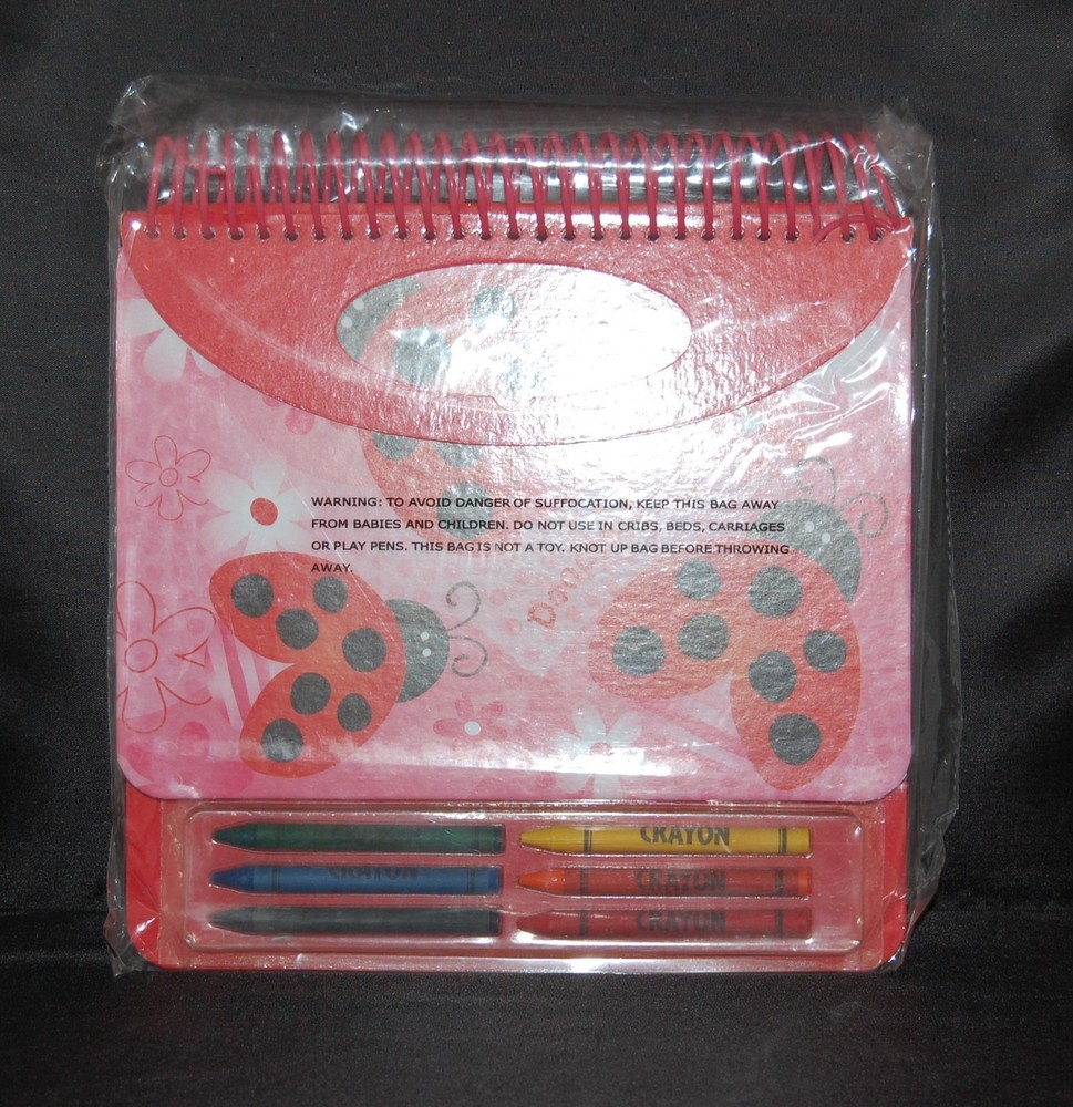 Stephen Joseph owl and lady bug drawing pads