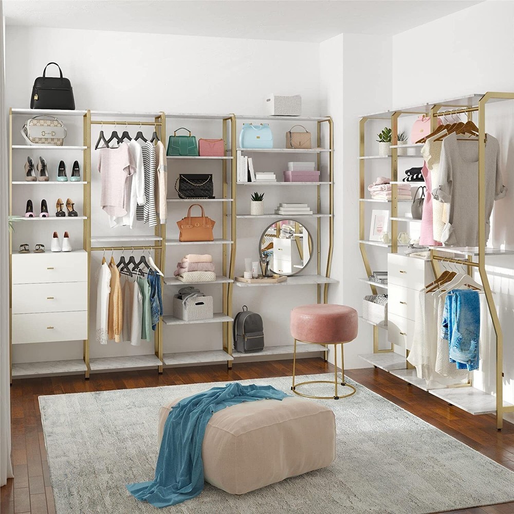 CosmoLiving by Cosmopolitan Gwyneth Closet-Vanity