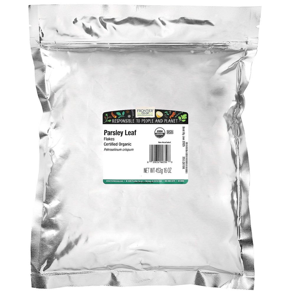 Organic Parsley Leaf Flakes, 16 oz (453 g)