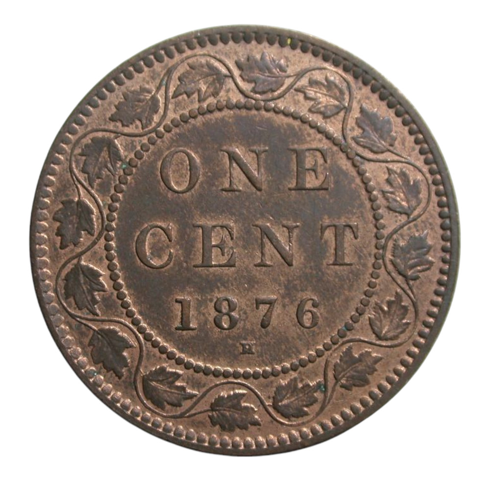 Canada 1876- H Large Cent