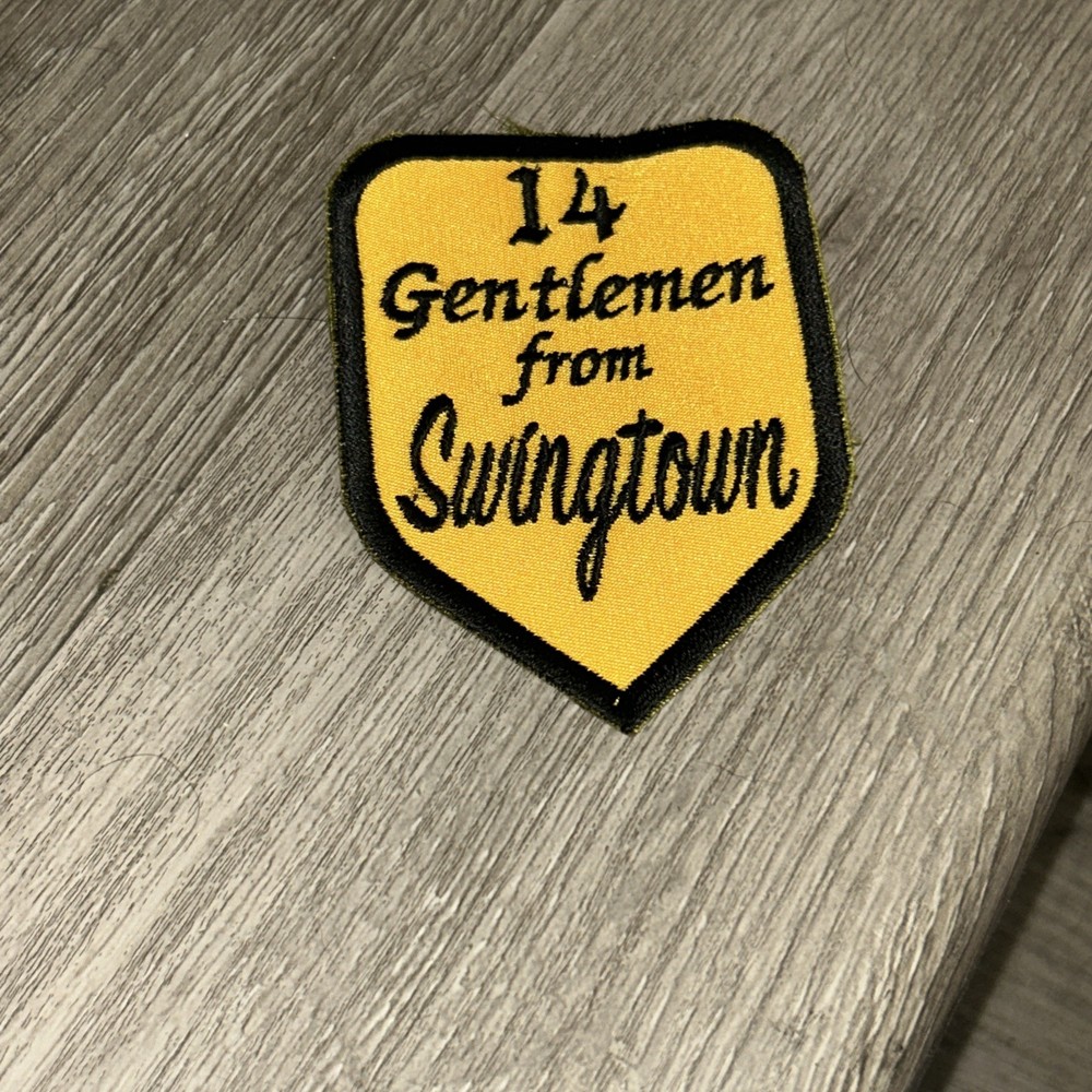 Vintage Gentleman From Swing town Patch
