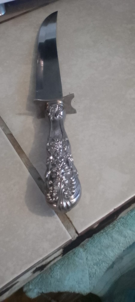 antique silver knife international silver co.
