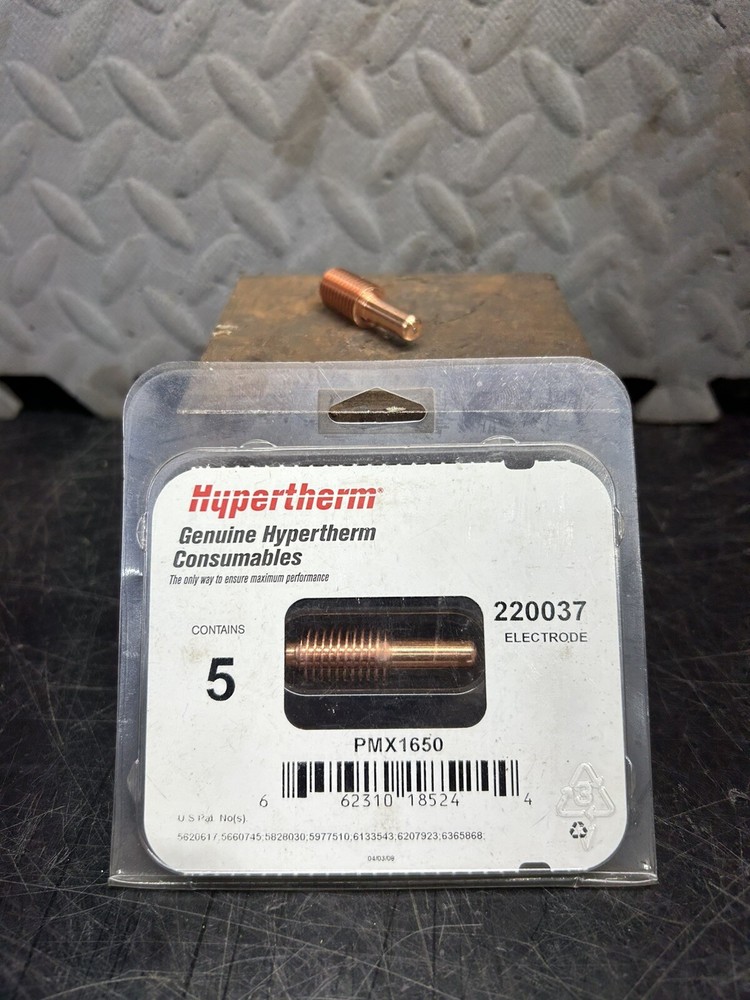 Hypertherm Genuine 220037 Electrode 5-Pack PMX 1650