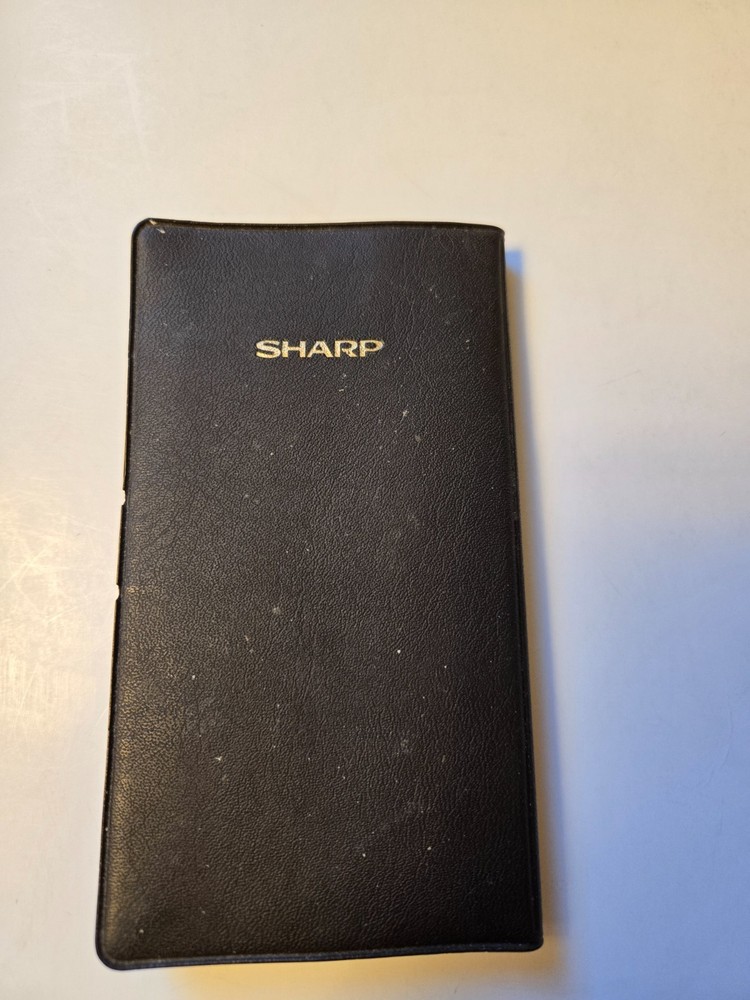 Sharp EL-507 vintage scientific calculator