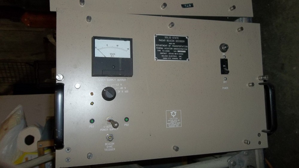 SOLID STATE RADAR BEACON DECODER FA-10328 DOT FEDERAL AVIATION ADMIN. (239)