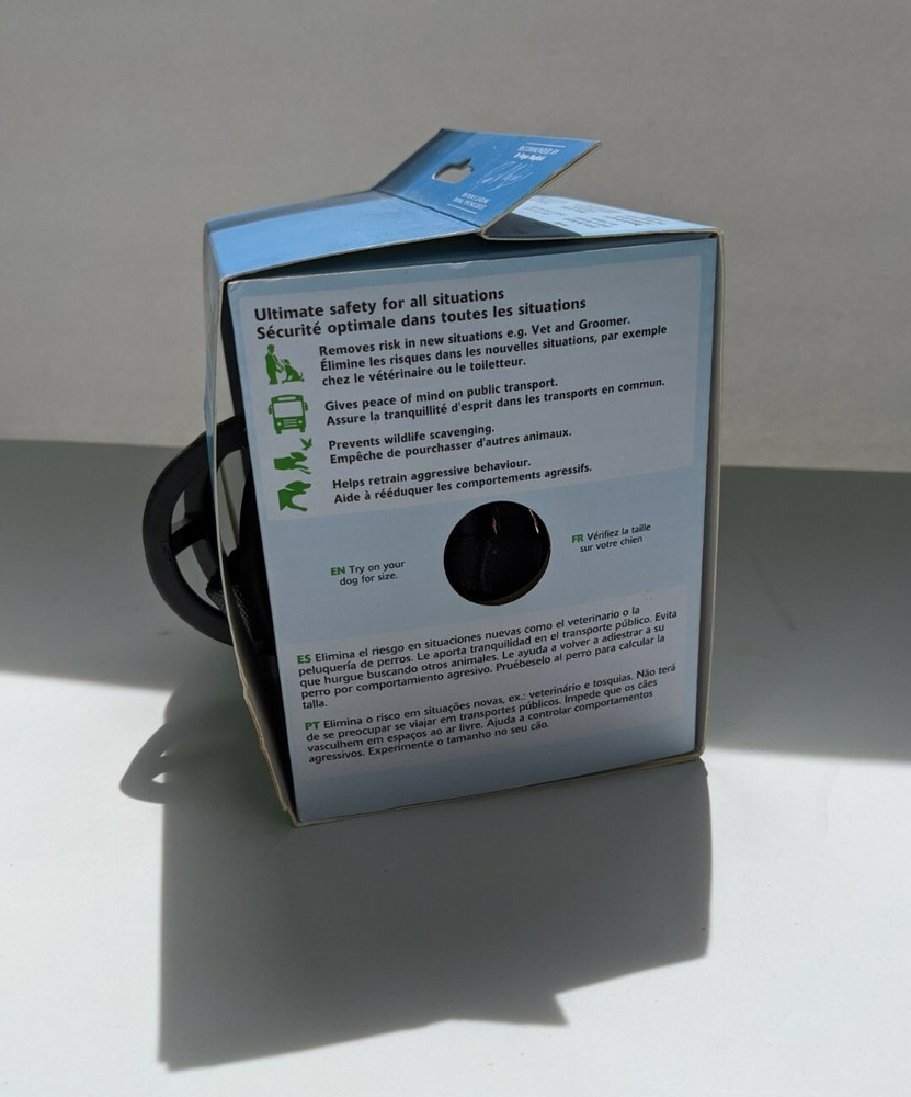 Baskerville Ultra Muzzle for Dogs, Size 4 - New Open Box