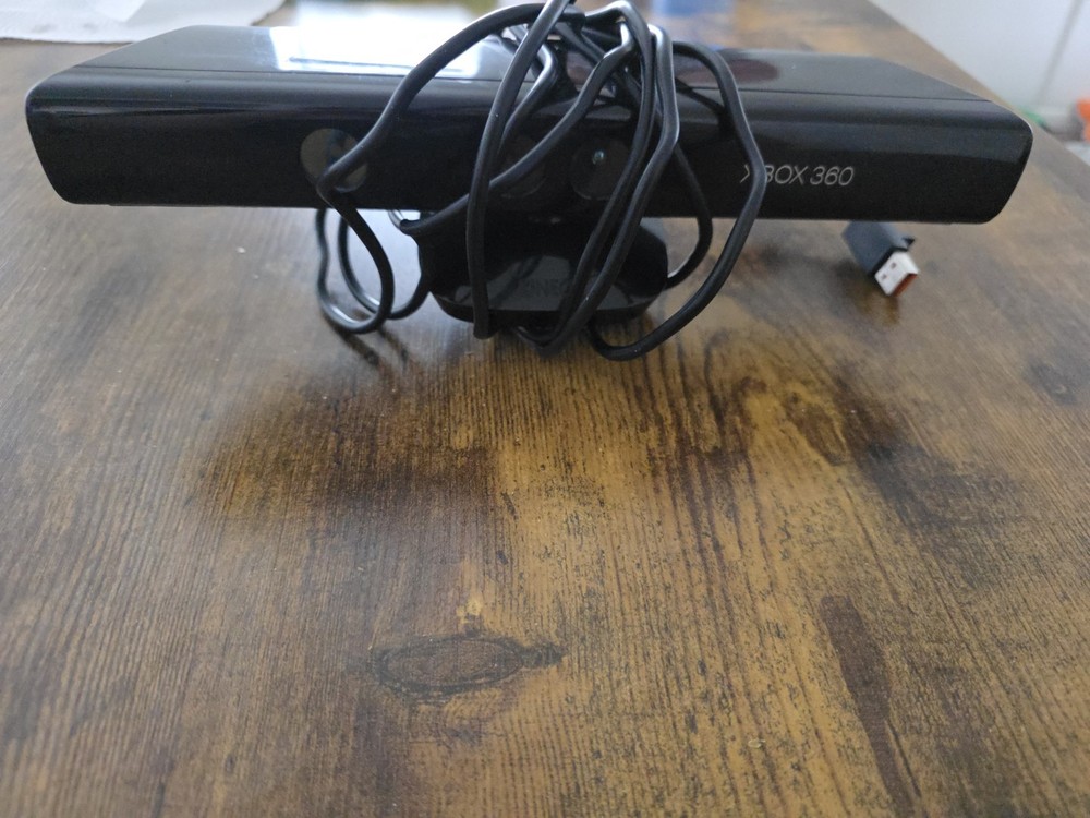 Microsoft Xbox 360 Kinect Motion Camera Sensor Black Wired USB 6ft Cable