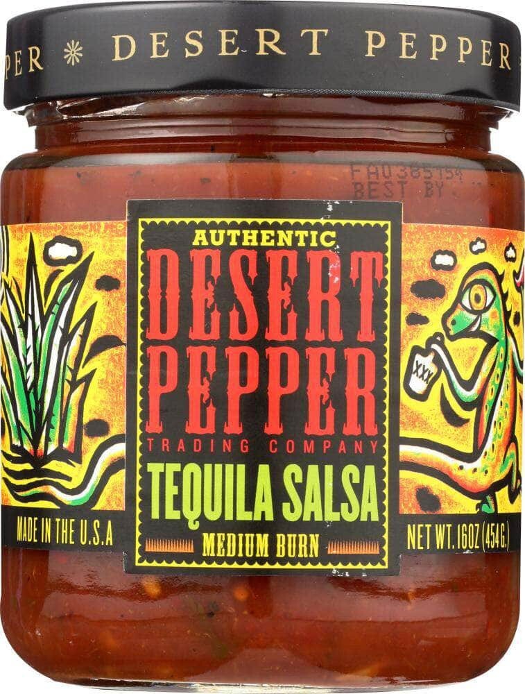 Desert Pepper Tequila Salsa - Medium - 16 oz