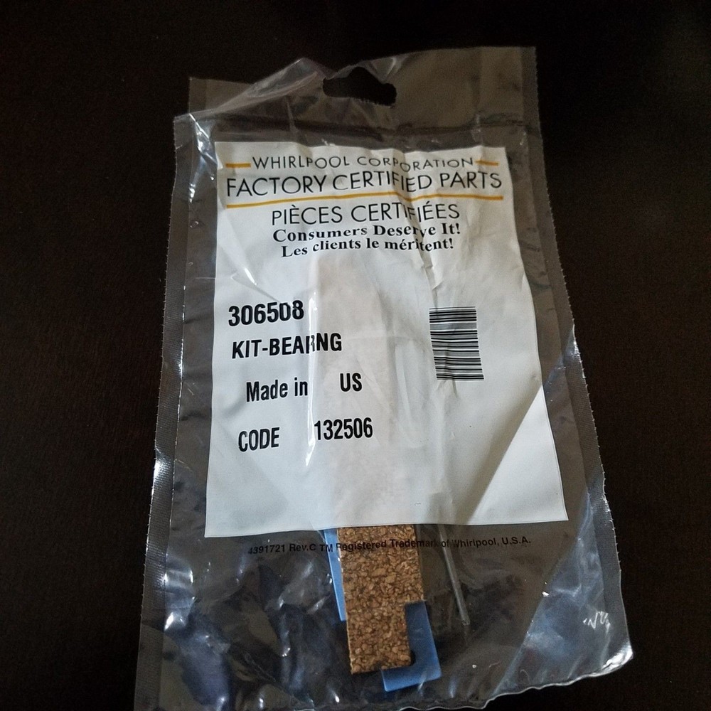 Whirlpool 306508 Kit-Bearing
