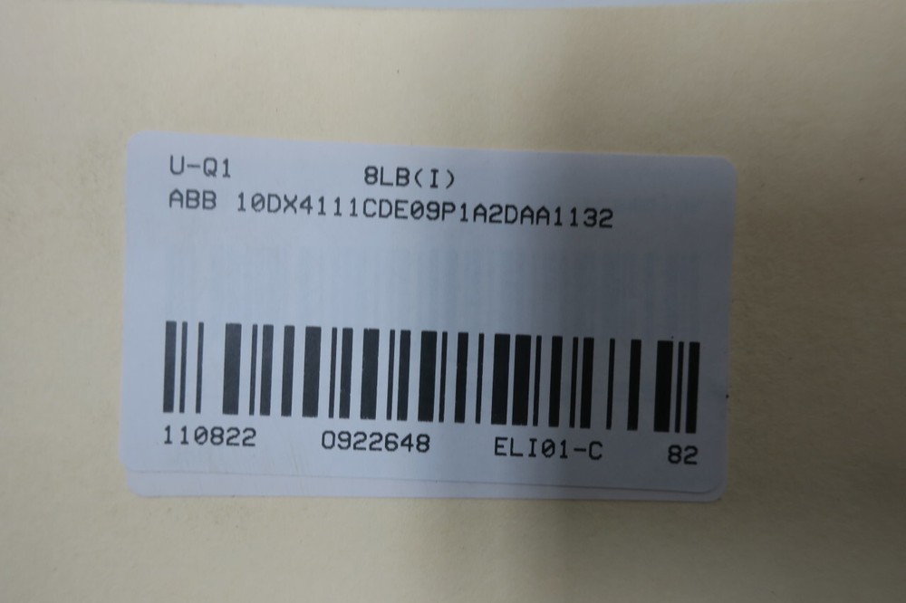 Abb 10DX4111CDE09P1A2DAA1132 Magnetic Flow Meter 200lpm 1in
