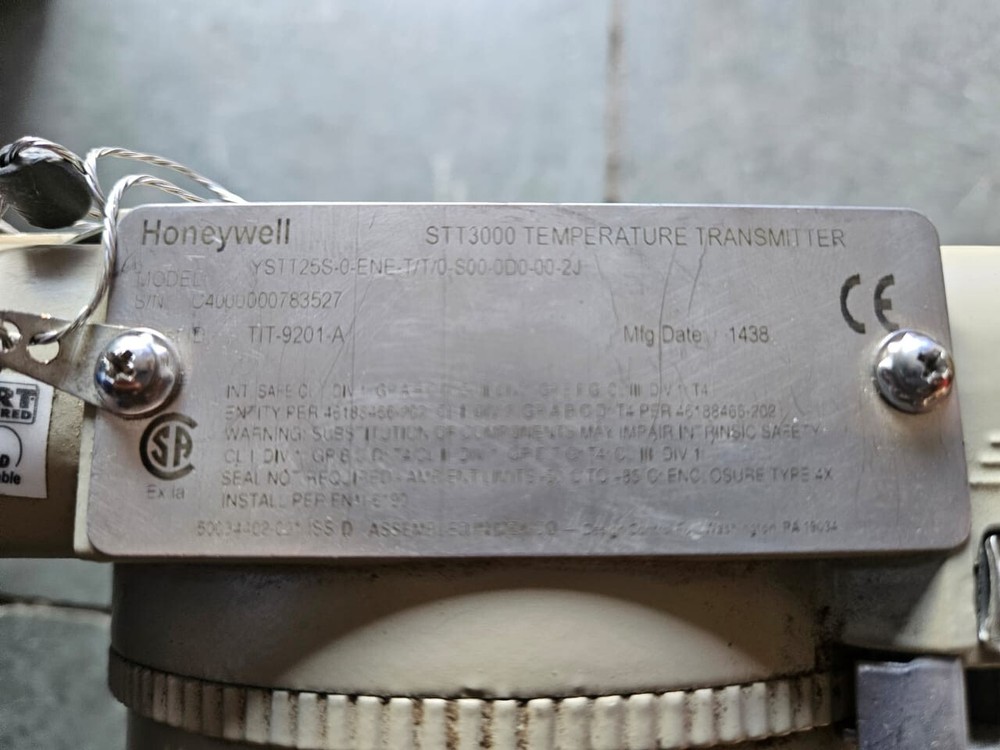 Honeywell STT3000 Temperature Transmitter