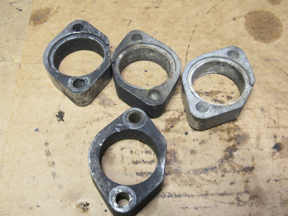 1984 Kawasaki ZN 700A LTD Header Clamp Mounts Flanges