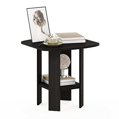 Simple Design End/Side 1-Pack Table Espresso
