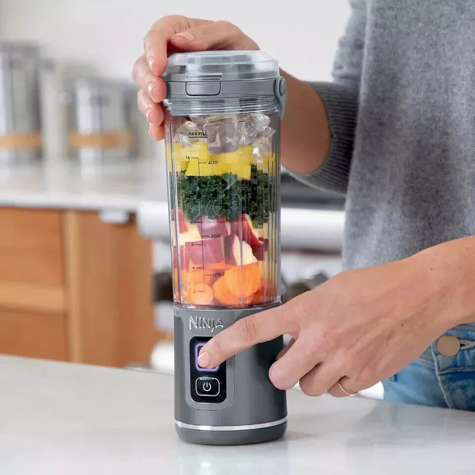 NINJA BLAST BLENDER SMOOTHIE MIXER MAKER PORTABLE PERSONAL MINI SMALL 2 PACK NEW