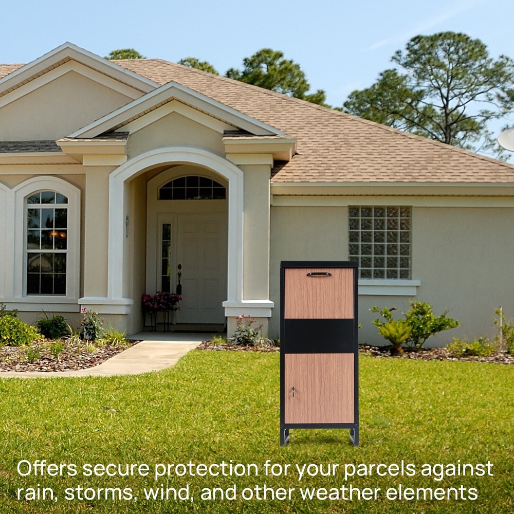 Large Package Delivery Box Storage Parcel Delivery Lockable Home Drop Container