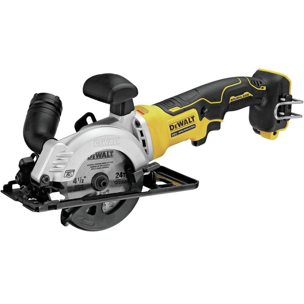 DEWALT ATOMIC 20V MAX Circular Saw, 4-1/2-Inch, Tool Only (DCS571B)