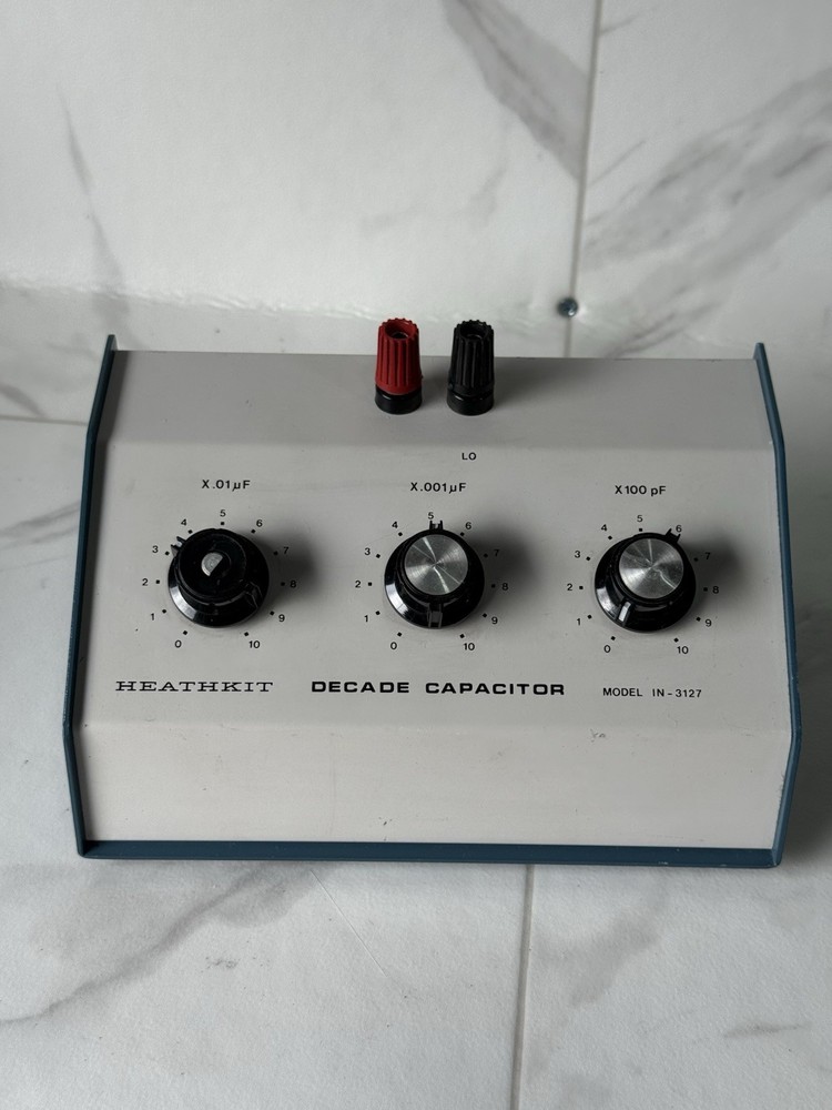 Heathkit Model IN-3127 Decade Capacitance Box - WORKS! Vintage