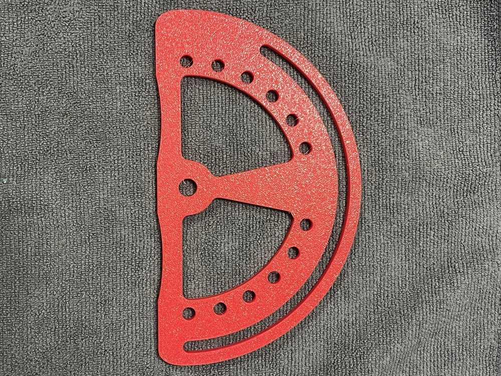 Metal Detector Coil Full Arc Large Steadying Bracket & Hardware Fully Adjustable