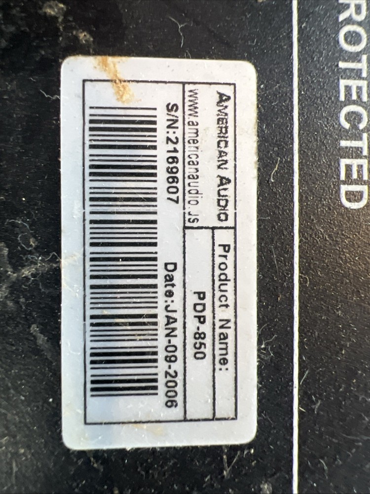 American audio PDP-850