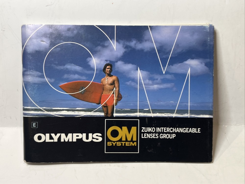 Olympus OM System - Zuiko Lenses Group Instructions Owners Users Manual