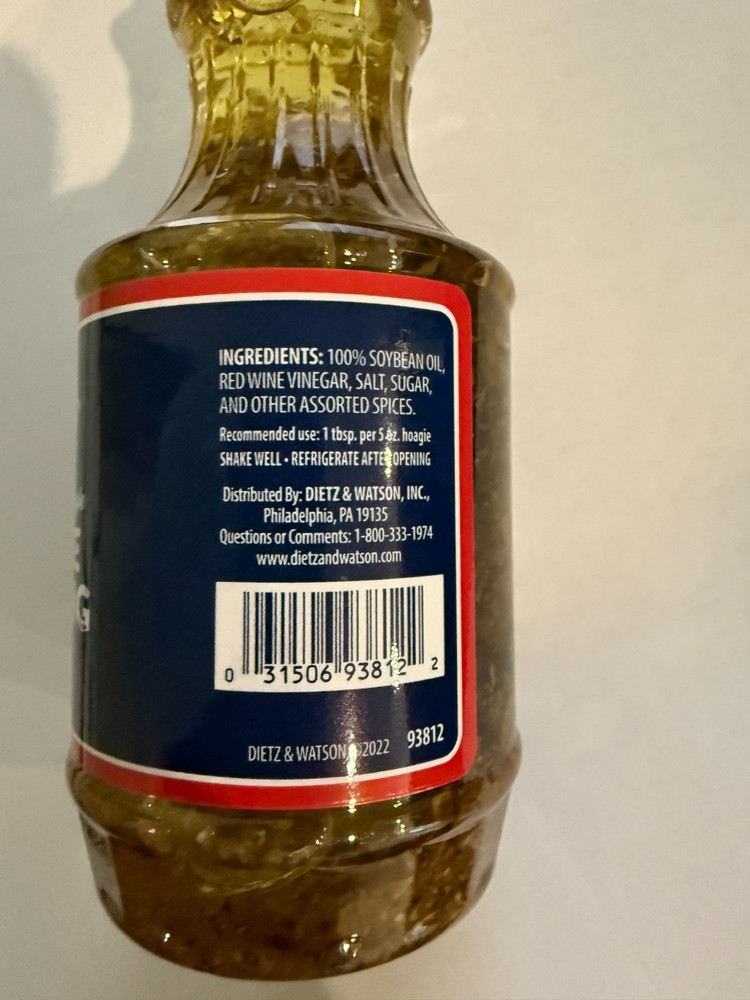Dietz & Watson Hoagie Dressing 8 oz